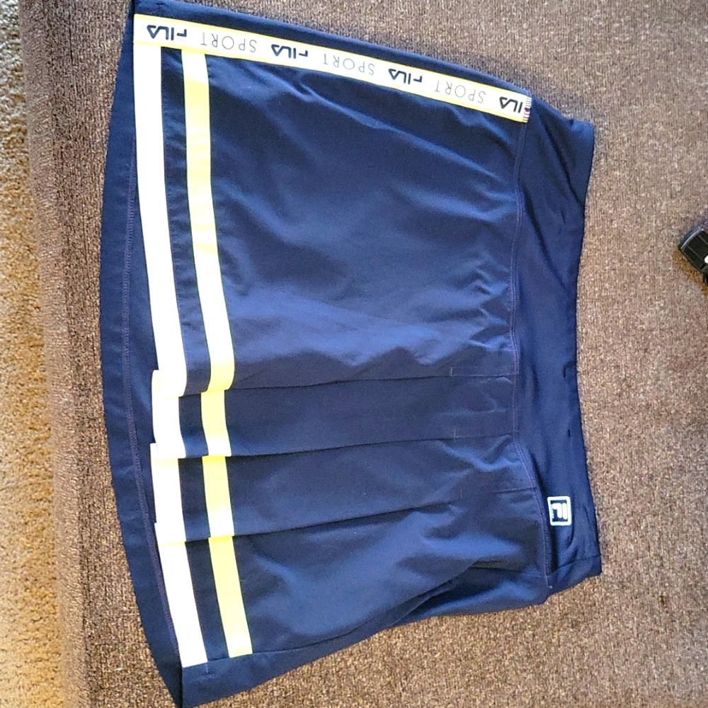 Fila women's sport skirt, medium, navy